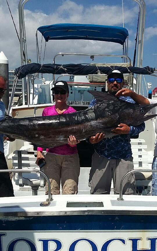 Today visiting from Albuquerque, New Mexico day one of two for #VIP Guests Isaac Ortiz and Tammy Redfern”Marlin Please”