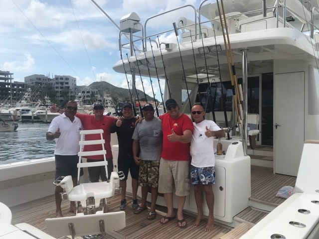 BirthdayCelebration for Return #VIP Guest John Raeder from Englewood, Colorado with Dad and Brothers aboard 68′ Luxury Yacht with Capt Pancho, Chef Ruben and Mate Nacho