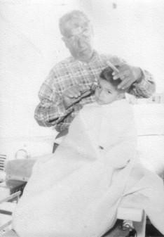 Abuelo Garcia and Tommy age 4 