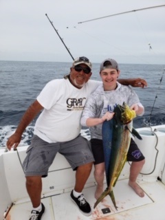 Return VIP Guest Troy Gabel with son Clay