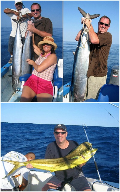 Rob and good friend Chris Faulkner will be fishing with us on 34′ Blackfin. Great times!