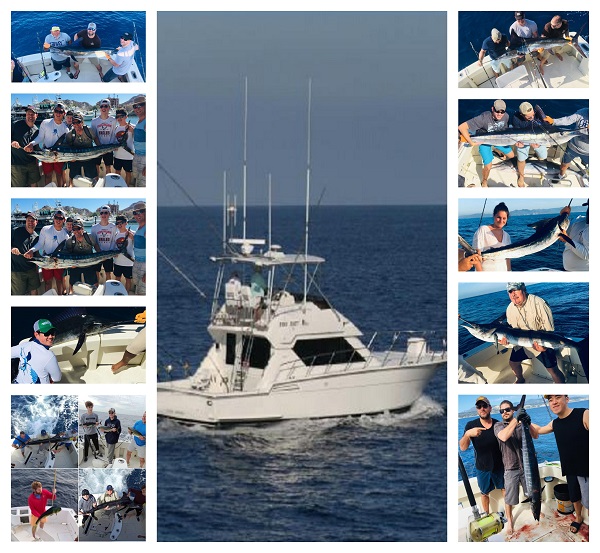 What is it like fishing with you on the 43′ Hatteras ?