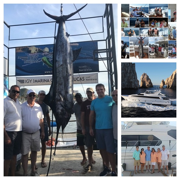 Catching the big fish with Capt Pancho and crew on our 70′ Luxury Yacht
