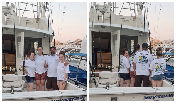 Return VIP Guests John and Leslie Filler with Morgan and Shyann visiting from Caldwell, Idaho