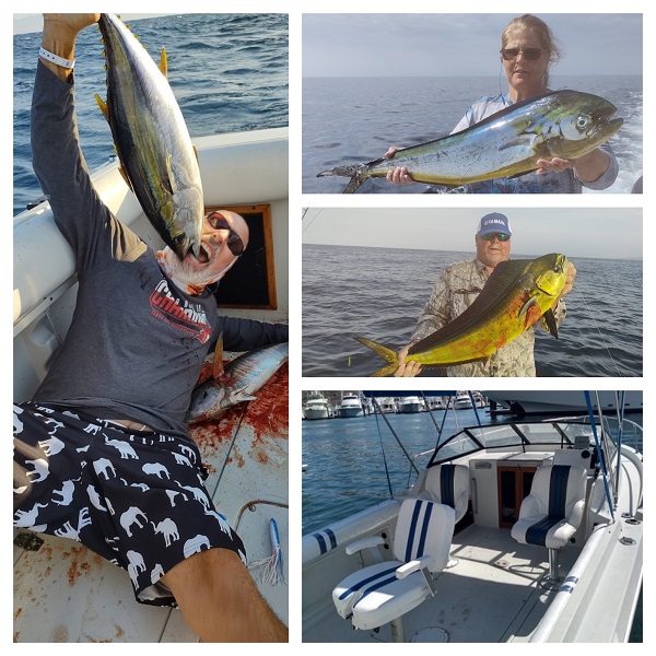 When Neptune and Mother Nature are getting along, and the fish are biting 