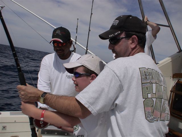 March 24, 2006 Great Trip…will be back…hooked 3, landed one (Andy Mayfield, San Antonio, TX , age 11). Great guides Thanks David Frick “CABO MAGIC Dos” March 13, 2006