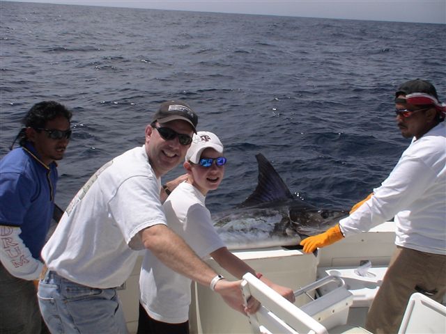 March 24, 2006 Great Trip…will be back…hooked 3, landed one (Andy Mayfield, San Antonio, TX , age 11). Great guides Thanks David Frick “CABO MAGIC Dos” March 13, 2006