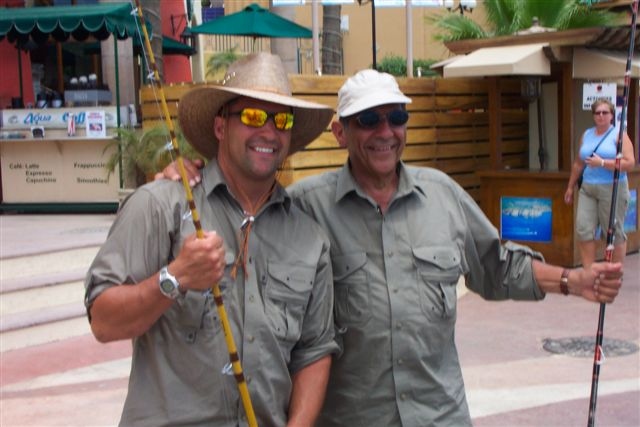 As of today Rocky has successfully caught & released 2 Striped Marlin -and todays was fought standing up!