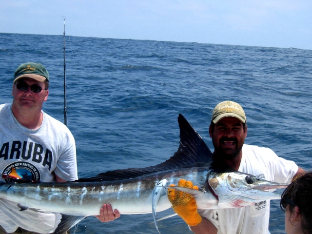 Scotts First Marlin!