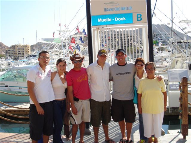 Victor, Grizelda, Brian, Jerry “New Dad”, David, Jerry’s mom, and Jerry’s grandmother.￼