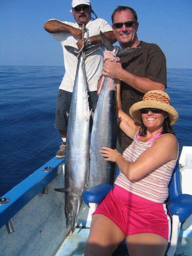 Rob Johnson and his fiancee Raegen and their 2 wahoo!