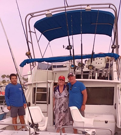 VIP Guests Riley and Genelle Newell visiting from Austin, Texas