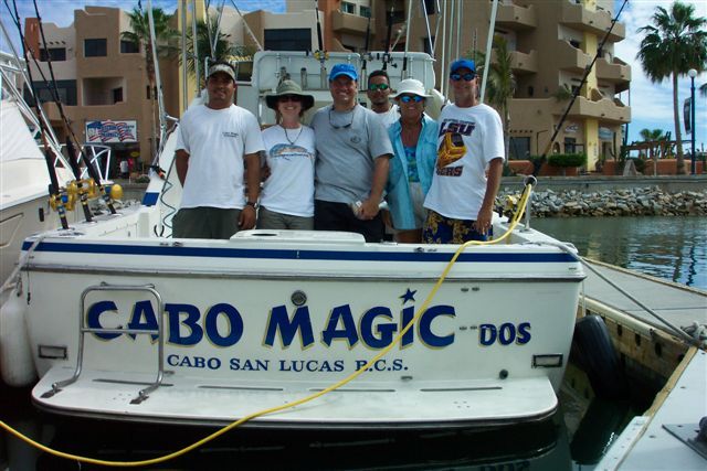 John & Tracie Miller and Randy & Debbie Carlos after day two of fishing with Capt Chito and First Mate Cha Cha