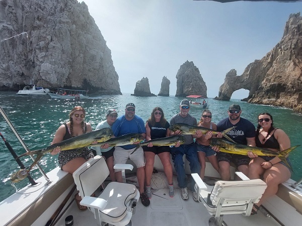 Great day for this group on our 40′ Custom