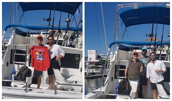 VIP Guest Dr Van Crisco has been fishing with us since 2006Attending the Cardiology convention at JW Marriott he took friends Corey Gibbs and Corey Hebert out for an afternoon of relaxtion. They fought and released a mako shark – see out Instagram feed for the video
