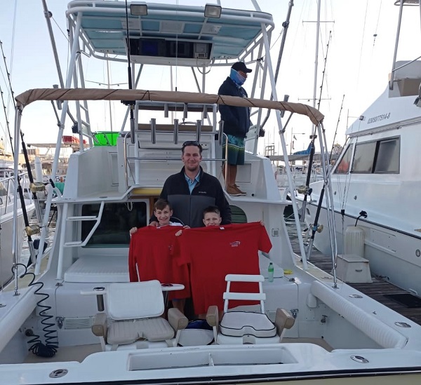 Fridays are for Father and Sons FishingVIP Guests Chase Pittman and sonsVisiting from Shreveport, LouisianaWahoo Please!