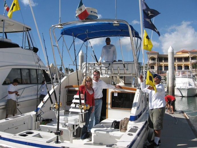 CR&R 3 Striped Marlin + 3 Dorado – New VIP Guests Jerry & Denise Ruzicka – Belle Forche, South Dakota – Day one