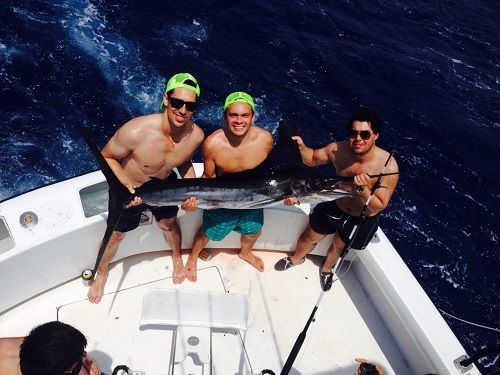total CR&R 3 STRIPED MARLIN + 1 kept to eat