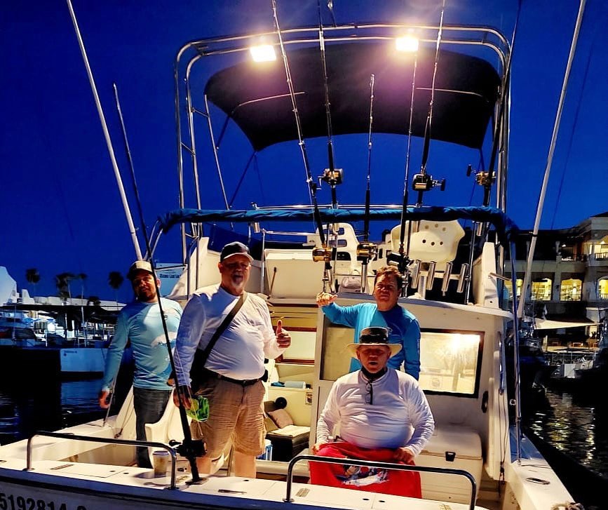 8/9/2022 Day One for VIP Guests and Brothers Cameron Loessberg and Clifton Loessberg visiting from Simi Valley California28′ Cruiser with Capt Alberto and mate Luis