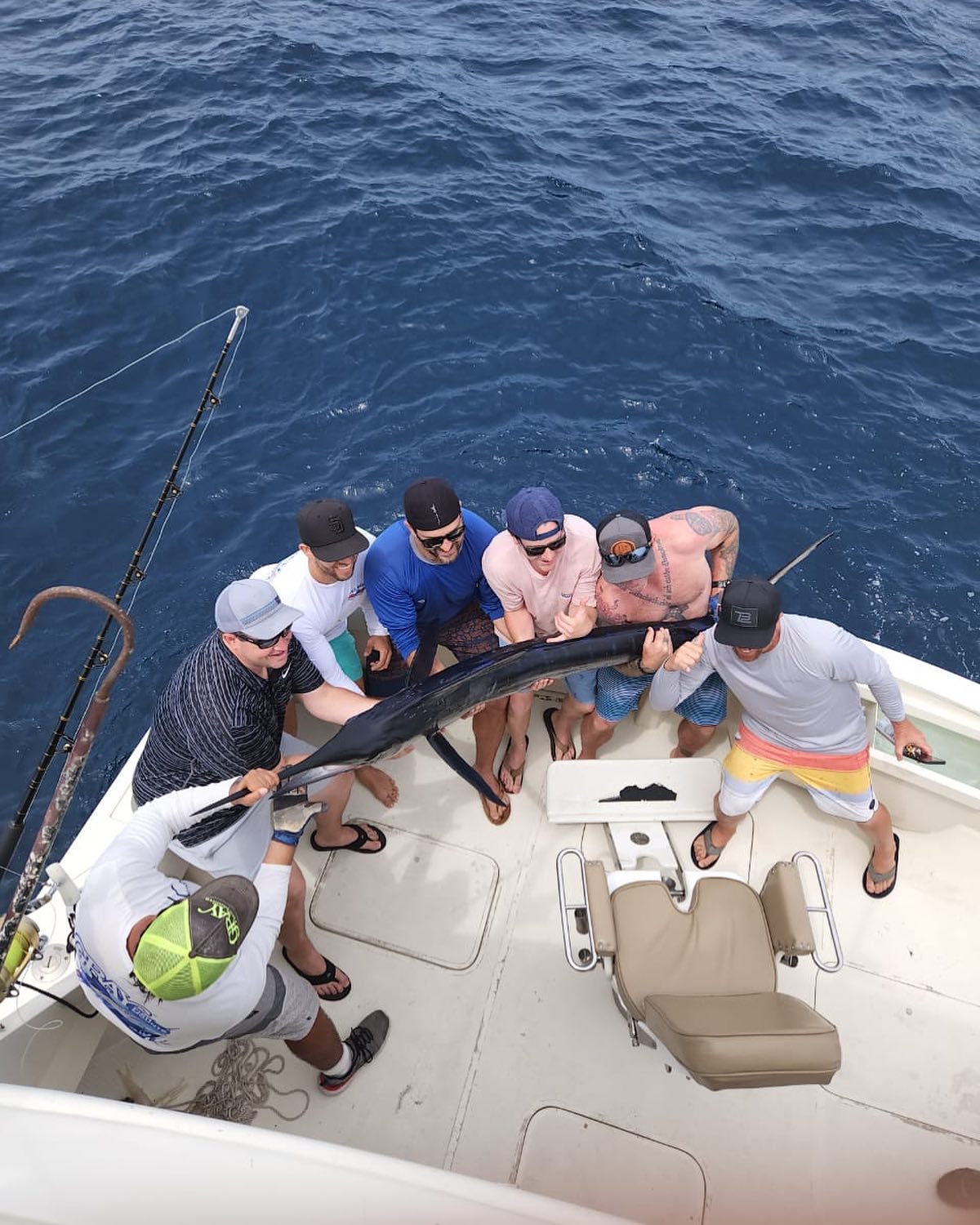 8/23/2022 44' Hatteras Tommy and Lori Garcia's Team Cabo Magic Sportfishing Established 1999 "Experience You Can Trust" We arrange private sportfishing excursions Aboard Pangas, Cruisers, Sportfishers, Yachts. Something for every budget.