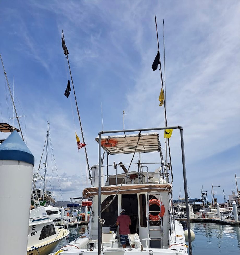 Flags tell the reel story