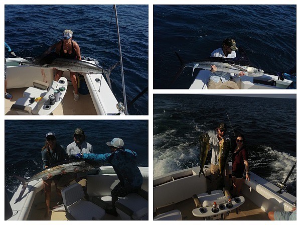 Thanks to our awesome crew as usual 34' Blackfin